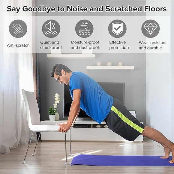 Chair Leg Protectors Box of 24 - Picture 3 of 7